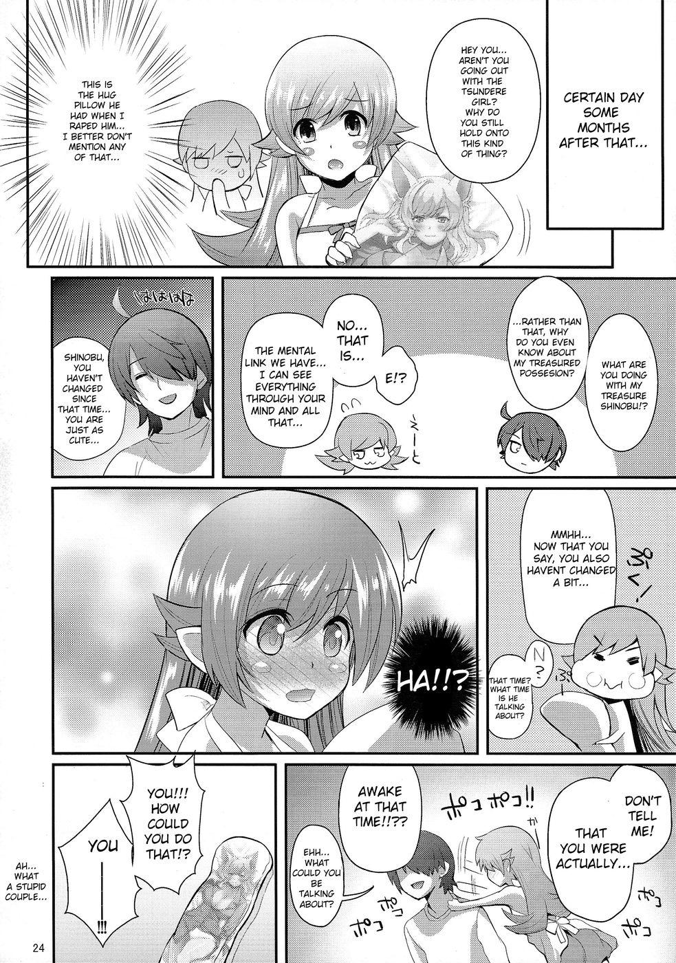 Hentai Manga Comic-Pachimonogatari: Shinobu Monologue-Read-24